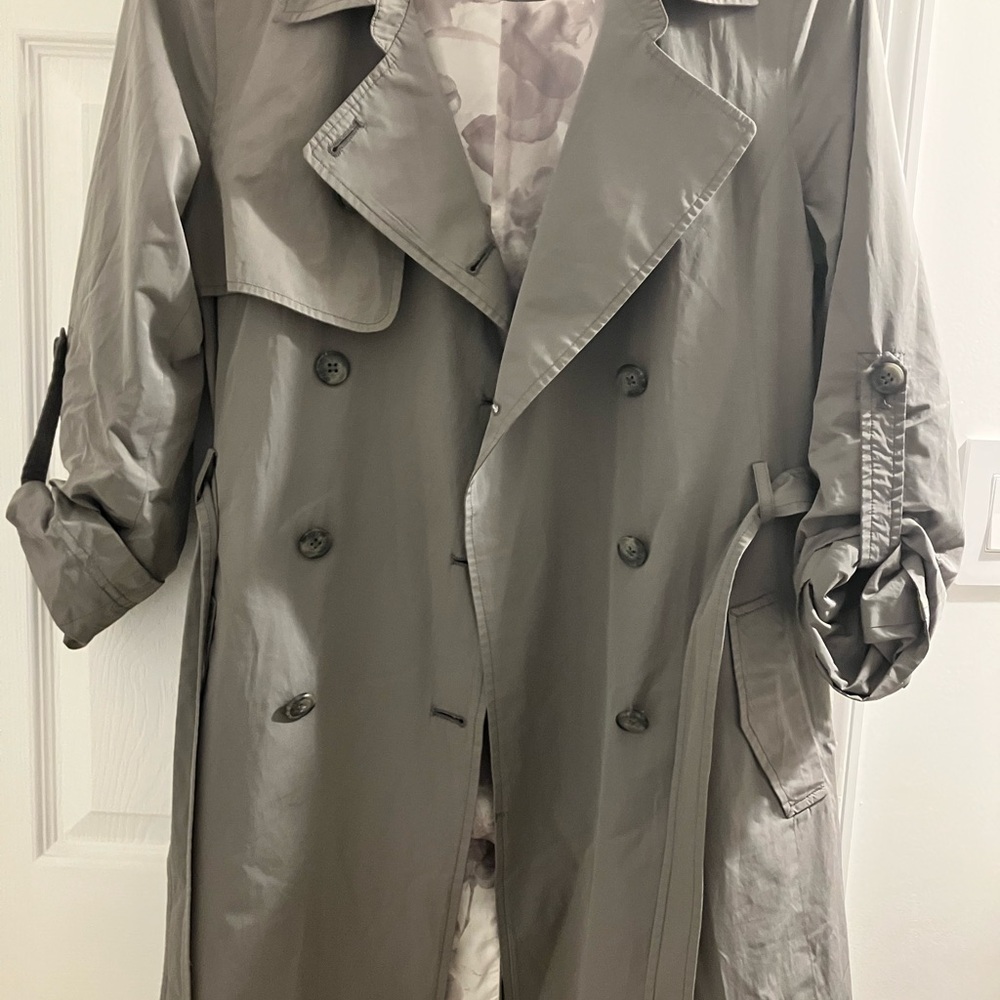 Soia & Kyo Gray Trench Coat